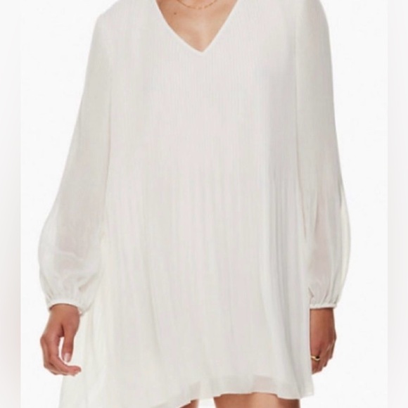 NWT Aritzia Wilfred Prophecy Dress Light Birch XS - Picture 4 of 10